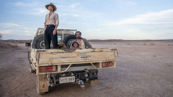 Una scena tratta dal film Il fiume della vita: Murray