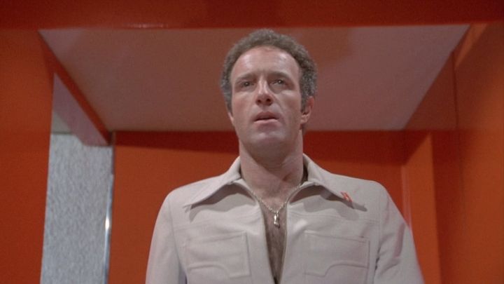 Una scena tratta dal film Rollerball