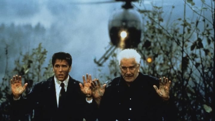 Una scena tratta dal film Camouflage - Professione detective