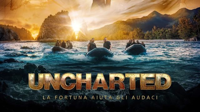 Una scena tratta dal film Uncharted