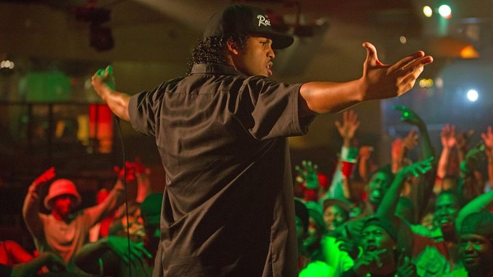 Una scena tratta dal film Straight Outta Compton