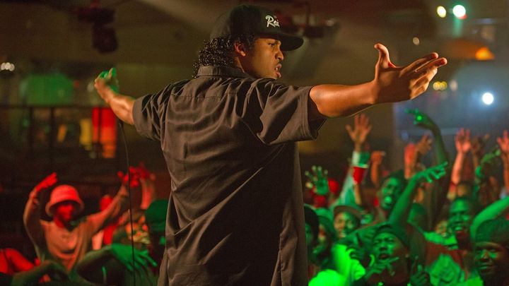 Una scena tratta dal film Straight Outta Compton