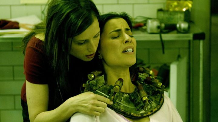 Una scena tratta dal film Saw III - L'enigma senza fine