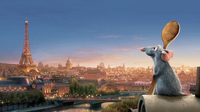 Una scena tratta dal film Ratatouille