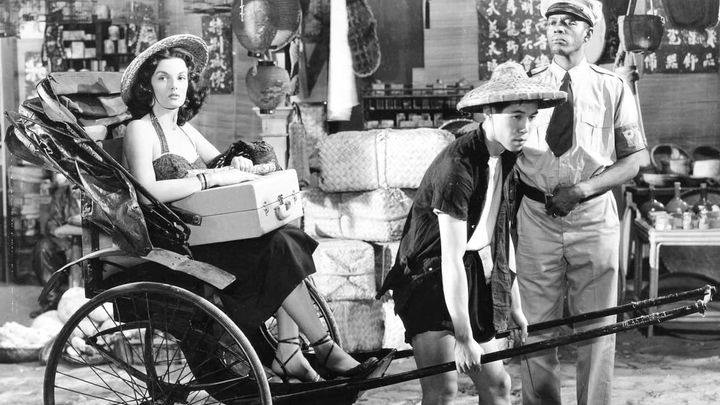 Una scena tratta dal film L'avventuriero di Macao