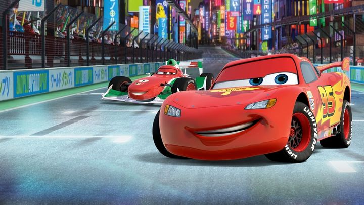 Una scena tratta dal film Cars 2