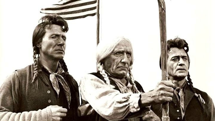 Una scena tratta dal film Il grande sentiero