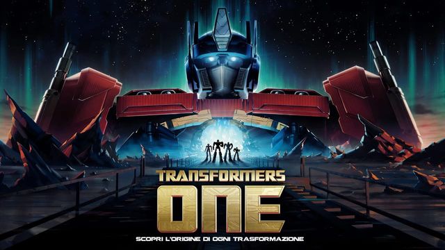 Una scena tratta dal film Transformers One
