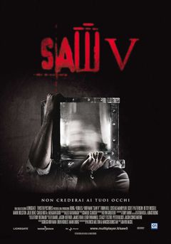 Locandina Saw V - Non crederai ai tuoi occhi