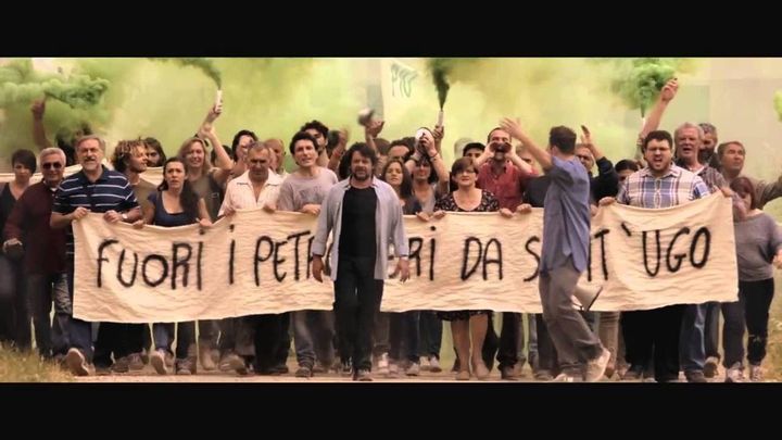 Una scena tratta dal film Tempo instabile con probabili schiarite