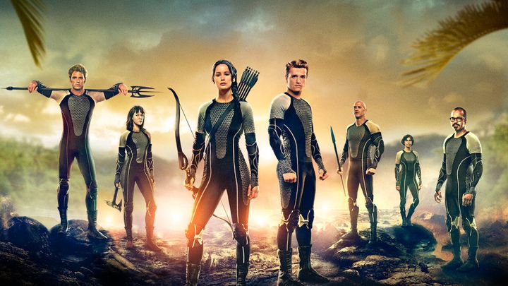 Una scena tratta dal film Hunger Games: La ragazza di fuoco