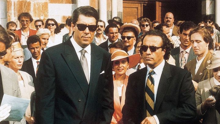 Una scena tratta dal film Caino e Caino