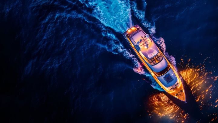 Una scena tratta dal film Omicidio in alto mare