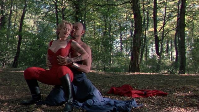 Una scena tratta dal film Titus