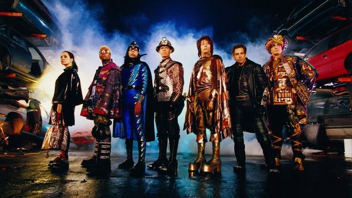 Una scena tratta dal film Mystery Men