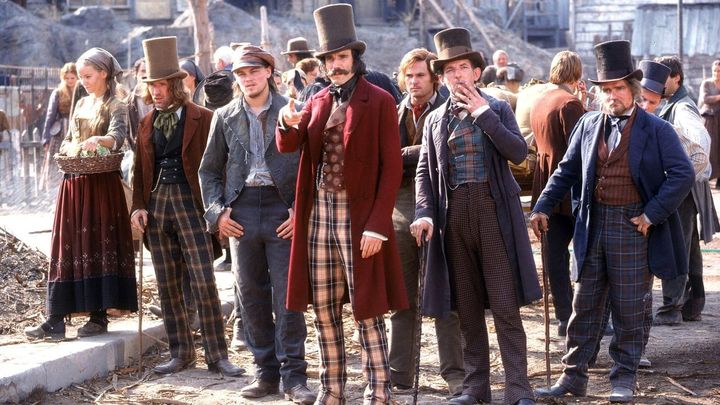 Una scena tratta dal film Gangs of New York