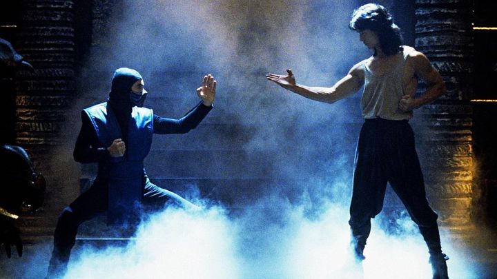 Una scena tratta dal film Mortal Kombat