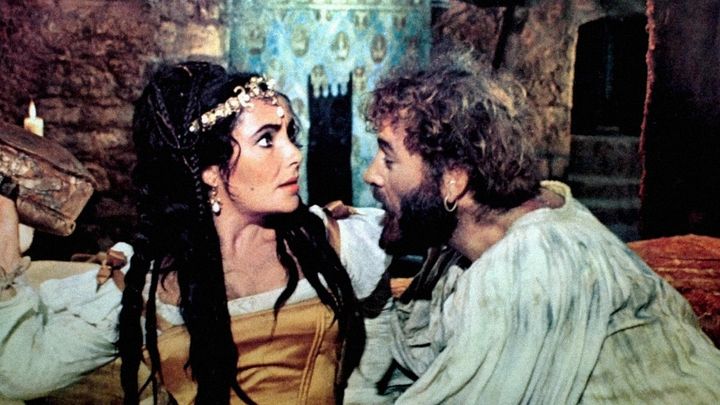 Una scena tratta dal film La bisbetica domata