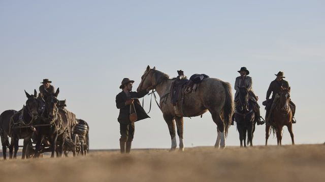 Una scena tratta dal film Butcher's Crossing
