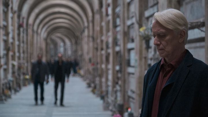 Una scena tratta dal film Con la grazia di un Dio