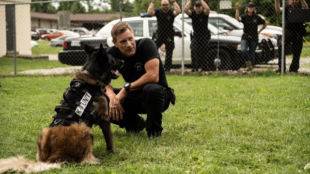 Una scena tratta dal film Muzzle