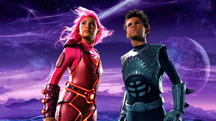 Una scena tratta dal film Le avventure di Sharkboy e Lavagirl