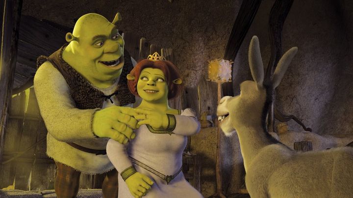 Una scena tratta dal film Shrek 2