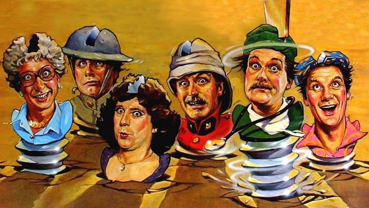 Una scena tratta dal film Monty Python - Il senso della vita