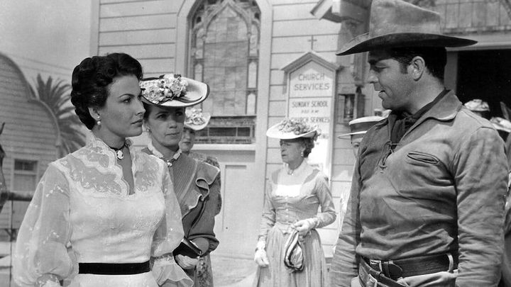 Una scena tratta dal film L'Ovest selvaggio