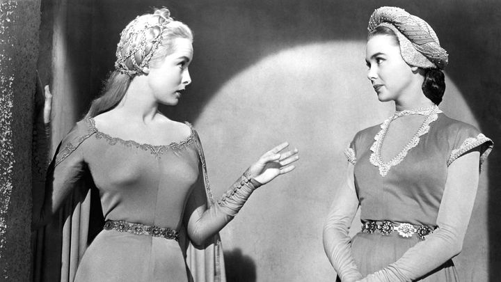 Una scena tratta dal film Lo scudo dei Falworth