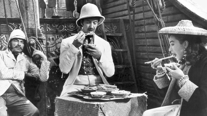 Una scena tratta dal film Il giro del mondo in 80 giorni
