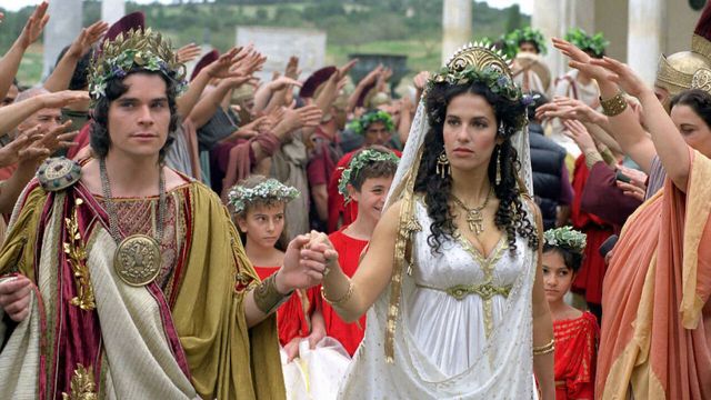 Una scena tratta dal film Imperium: Nerone