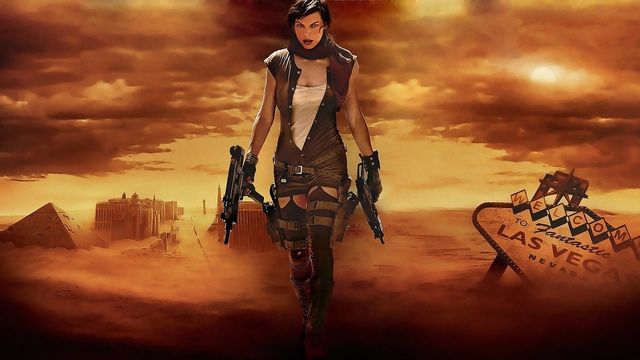 Una scena tratta dal film Resident Evil: Extinction