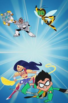 Locandina Teen Titans Go! & DC Super Hero Girls: Confusione nel Multiverso