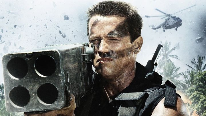 Una scena tratta dal film Commando