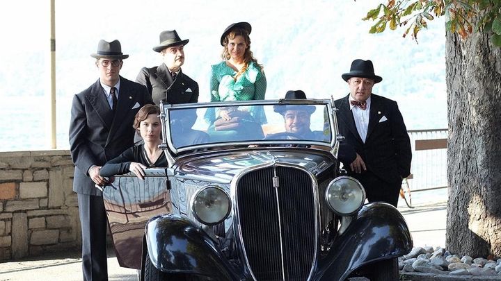 Una scena tratta dal film Il Pretore