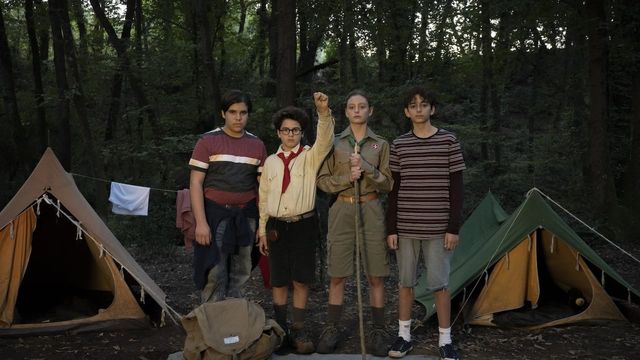 Una scena tratta dal film I pionieri