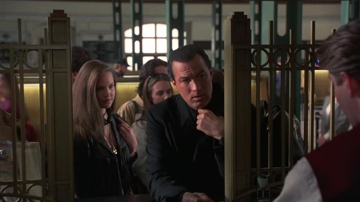 Una scena tratta dal film Trappola sulle Montagne Rocciose