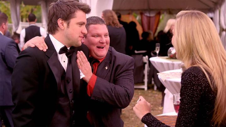 Una scena tratta dal film Amore per finta