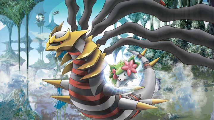 Una scena tratta dal film Pokémon - Giratina e il Guerriero dei Cieli