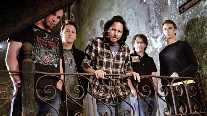 Una scena tratta dal film Pearl Jam Twenty