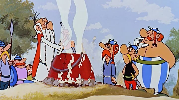 Una scena tratta dal film Asterix il gallico