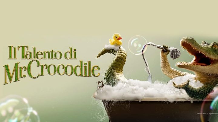 Una scena tratta dal film Il talento di Mr. Crocodile