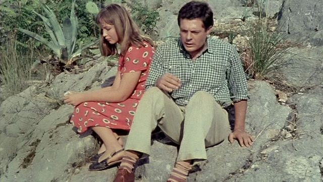 Una scena tratta dal film Giorni d'amore