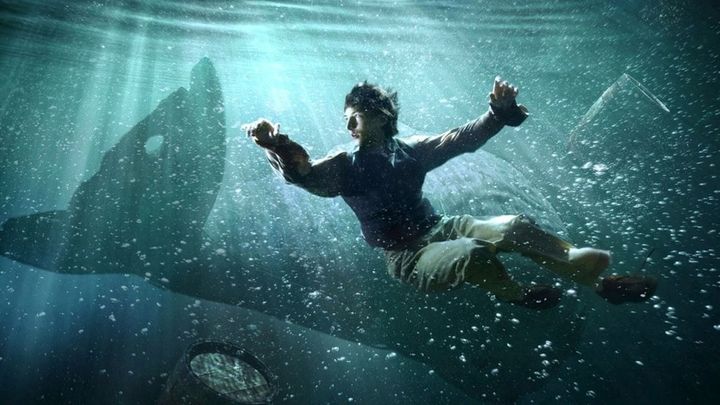 Una scena tratta dal film La Balena