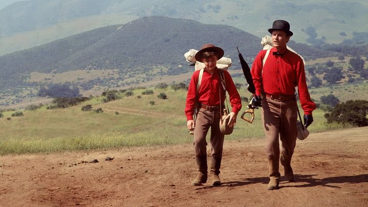 Una scena tratta dal film Un maggiordomo nel Far West