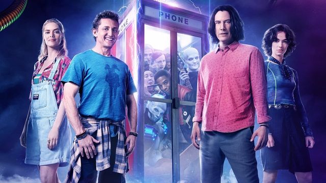 Una scena tratta dal film Bill & Ted Face the Music