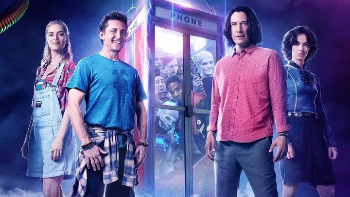 Una scena tratta dal film Bill & Ted Face the Music