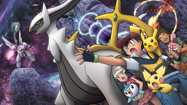 Una scena tratta dal film Pokémon - Arceus e il Gioiello della Vita