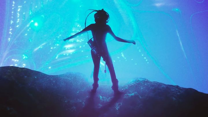 Una scena tratta dal film The Abyss